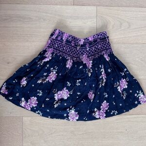 Flowy Floral Skirt